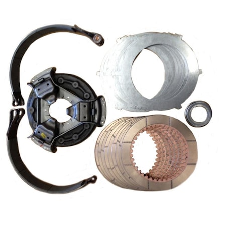 Aic Replacement Parts Metallic Steering Clutch Kit Fits John Deere Fits JD 450B Only JD-450BCLUTCHKITMET